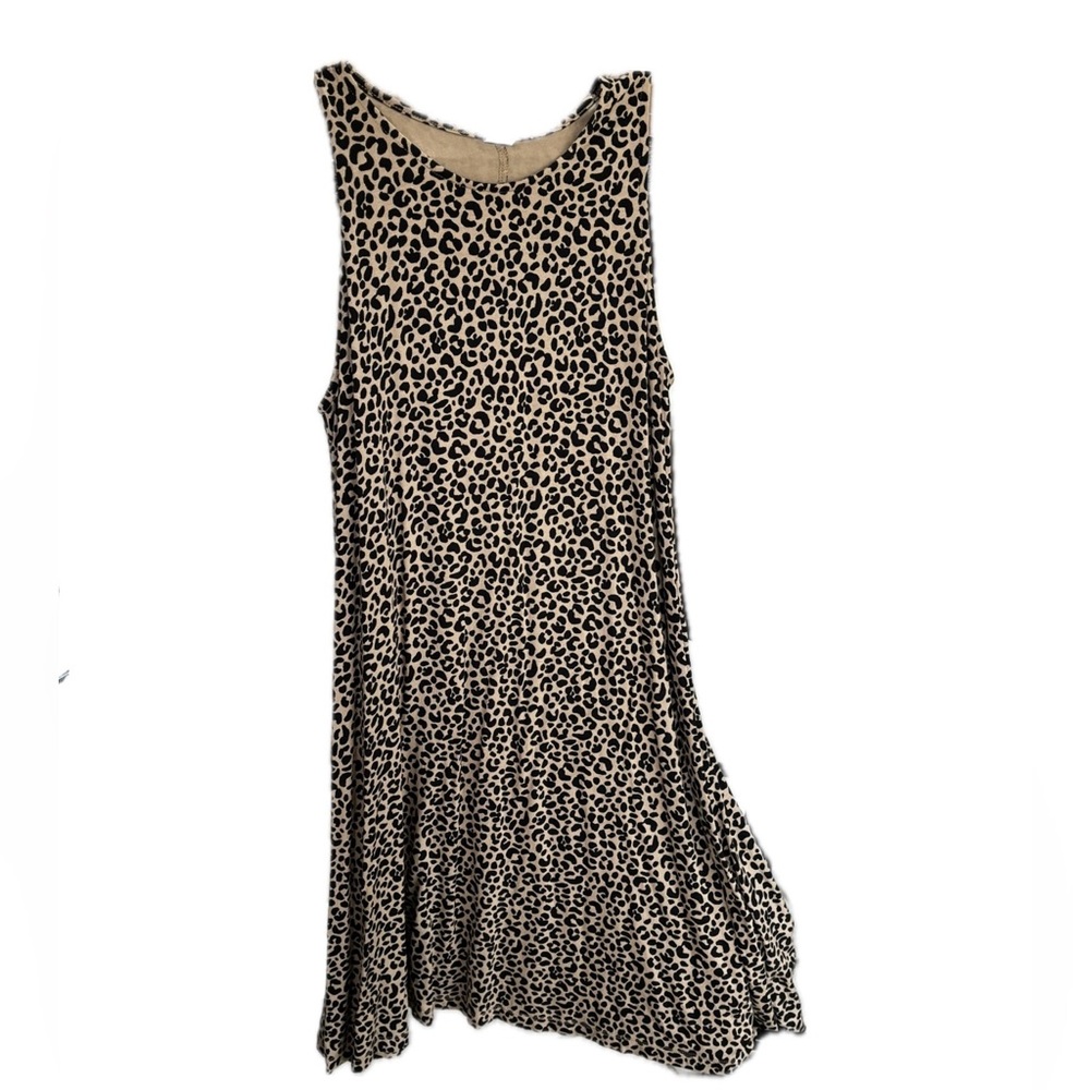 Old Navy Ladies sundress, size Med,NWOT cheetah print rayon,washed,never worn